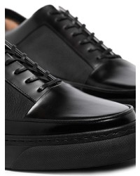 Auxiliary Infra Leather Low Top Sneakers