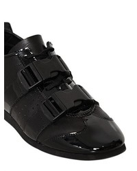 J.W.Anderson Buckled Leather Sneakers