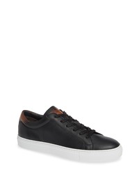 To Boot New York Knox Low Top Sneaker In Blacktan Leather At Nordstrom