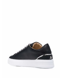 Philipp Plein Lace Up Leather Sneakers