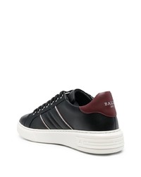 Bally Lace Up Leather Sneakers