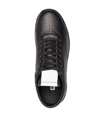 Jil Sander Lace Up Leather Sneakers