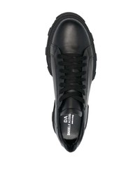 Daniele Alessandrini Lace Up Leather Sneakers