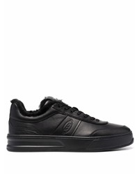 Tod's Lace Up Leather Sneakers