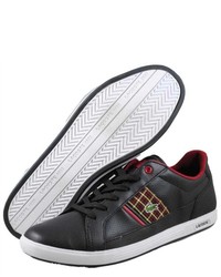 Lacoste Europa Fl3b Spm Lth Black Fashion Sneakers