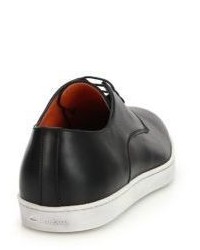 Santoni Leather Derby Sneakers