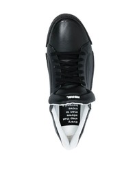 RBRSL RUBBER SOUL Leather Lace Up Sneakers
