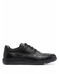 Geox Leather Lace Up Sneakers