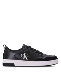 Calvin Klein Leather Lace Up Sneakers