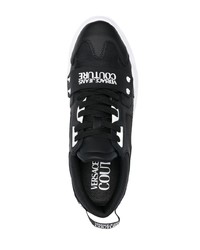 VERSACE JEANS COUTURE Leather Low Top Sneakers