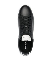 Emporio Armani Logo Detail Low Top Sneakers