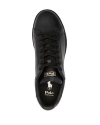 Polo Ralph Lauren Logo Embossed Low Top Sneakers