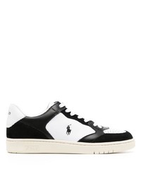 Polo Ralph Lauren Logo Embroidered Low Top Sneakers
