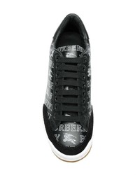 Burberry Logo Lace Up Sneakers