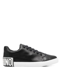 Moschino Logo Patch Lo Top Sneakers