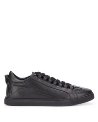 DSQUARED2 Logo Plaque Lace Up Sneakers