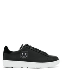 Armani Exchange Logo Print Low Top Sneakers