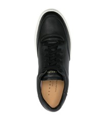 Henderson Baracco Logo Stitching Leather Sneakers