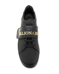 Billionaire Logo Strap Sneakers