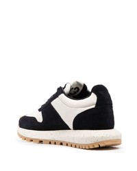 Emporio Armani Low Top Chunky Leather Sneakers