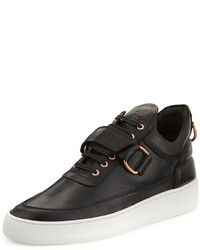 Filling Pieces Low Top Clasp Sneakers Black