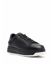 Emporio Armani Low Top Leather Sneakers