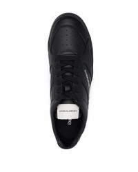 Emporio Armani Low Top Leather Sneakers