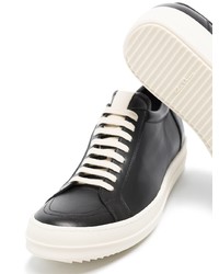 Rick Owens Low Top Leather Sneakers