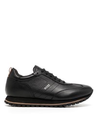 BOSS Low Top Leather Sneakers