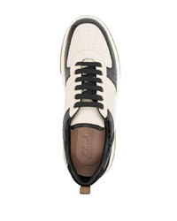 Ferragamo Low Top Panelled Sneakers