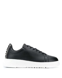 Emporio Armani Low Top Wedge Sole Sneakers