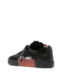 Off-White Low Vulcanized Lace Up Sneakers