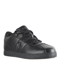 Lugz Zrocs Sr Black Leather Slip Resistant Sneakers