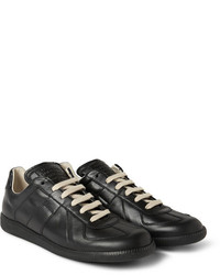 Maison Margiela Panelled Leather Sneakers
