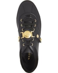 Versace Medusa Strap Leather Trainers