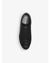 Michael Kors Michl Kors Jake Embossed Leather Sneaker