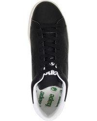 A Bathing Ape Morning Sta Leather Trainers