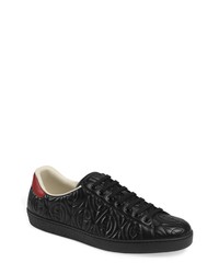 Gucci New Ace G Rhombus Quilted Sneaker
