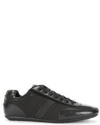 Hugo Boss Nylon Leather Sneaker Thatoz 12 Black