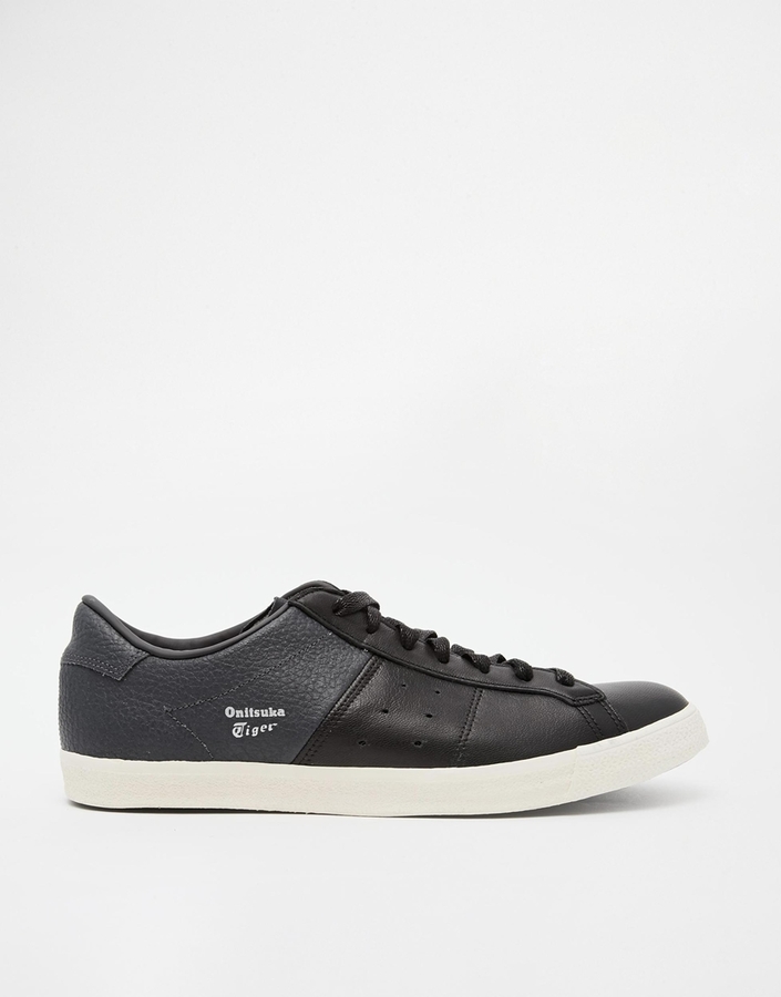 Onitsuka by Onitsuka Tiger Lawnship Leather Sneakers, Asos | Lookastic