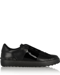 Valentino Paneled Leather Sneakers