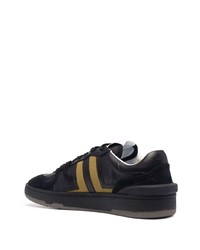 Lanvin Panelled Lace Up Sneakers