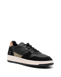 D.A.T.E Panelled Lace Up Sneakers