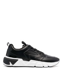 Calvin Klein Panelled Leather Low Top Sneakers