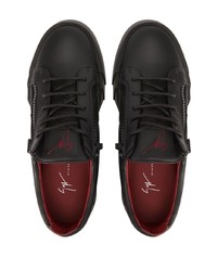 Giuseppe Zanotti Panelled Leather Sneakers