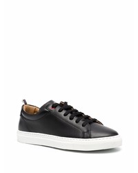 Manuel Ritz Panelled Low Top Leather Sneakers