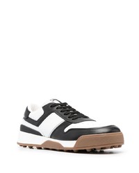 Tod's Panelled Low Top Leather Sneakers