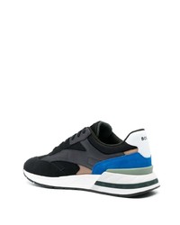 BOSS Panelled Low Top Sneakers