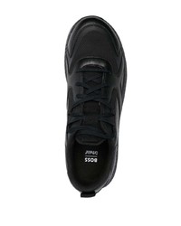BOSS Panelled Low Top Sneakers