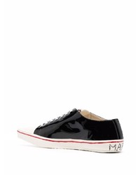 Marni Patent Leather Low Top Sneakers